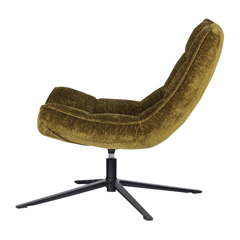 Snurrfåtölj Maudi - Grön - Möbler - Stolar & fåtöljer - Fåtölj - Fåtölj utan armstöd