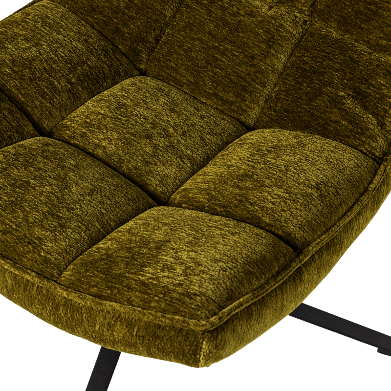 Snurrfåtölj Maudi - Grön - Möbler - Stolar & fåtöljer - Fåtölj - Seniorfåtölj