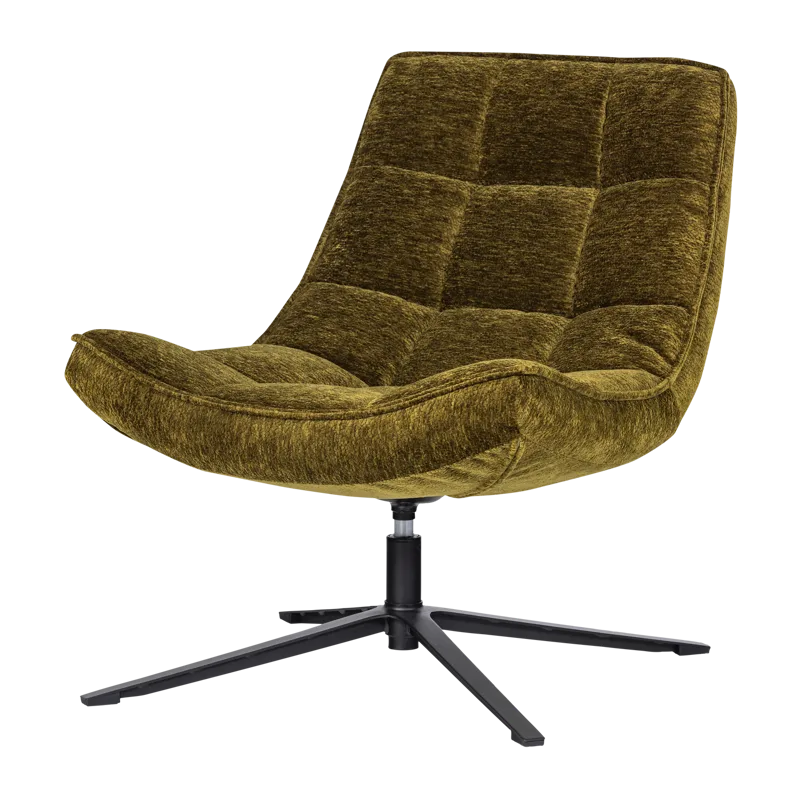 Snurrfåtölj Maudi, Grön