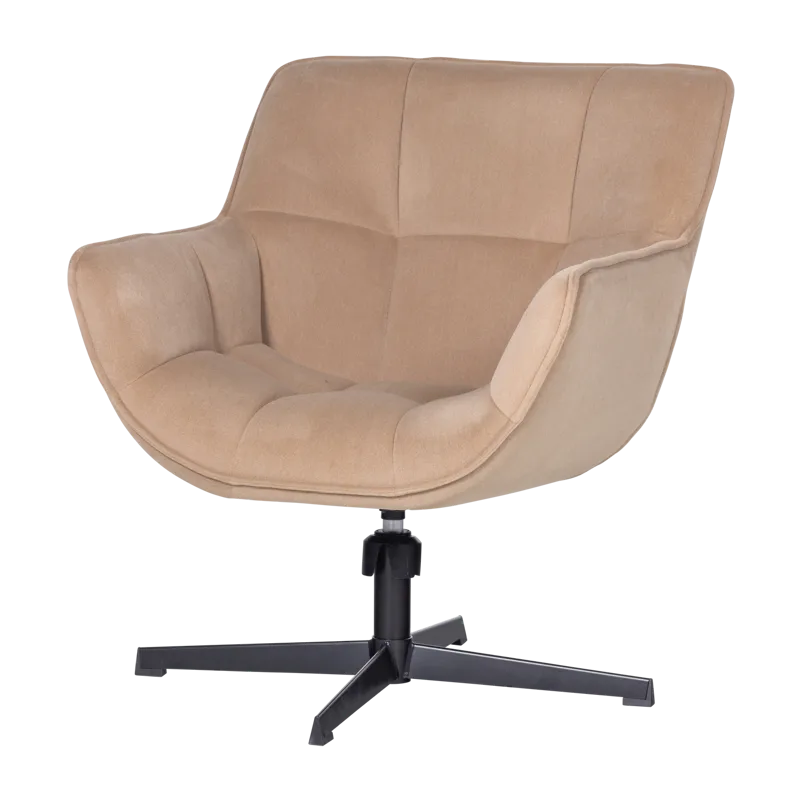 Snurrfåtölj Wibo, Sand