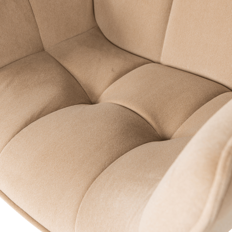 Snurrfåtölj Wibo - Sand - Möbler - Stolar & fåtöljer - Fåtölj