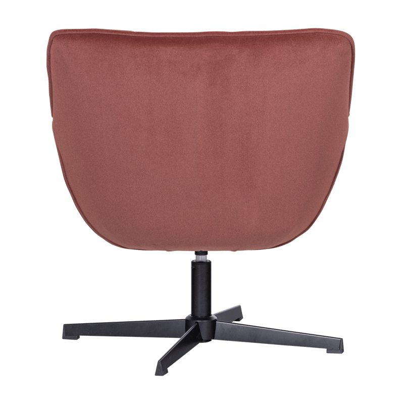 Snurrfåtölj Wibo - Vinröd - Möbler - Stolar & fåtöljer - Fåtölj