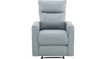 Solvane Reclinerfåtölj i tyg - Ljusblå - Möbler - Stolar & fåtöljer - Fåtölj - Biofåtölj & reclinerfåtölj