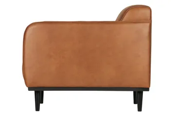 Statement Fåtölj i Skinn - Cognac - Möbler - Stolar & fåtöljer - Fåtölj - Skinnfåtölj & läderfåtölj