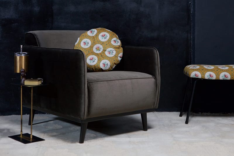 Statement Sammetsfåtölj - Grön - Möbler - Stolar & fåtöljer - Fåtölj