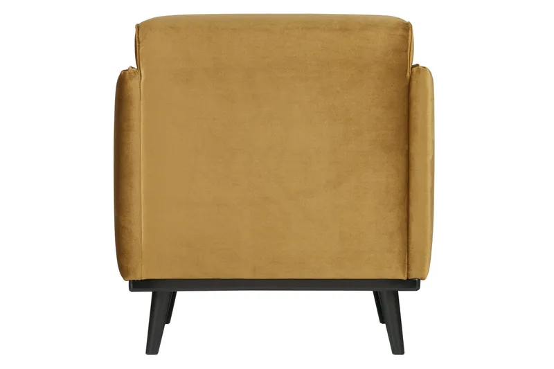 Statement Sammetsfåtölj - Honungsgul - Möbler - Stolar & fåtöljer - Fåtölj