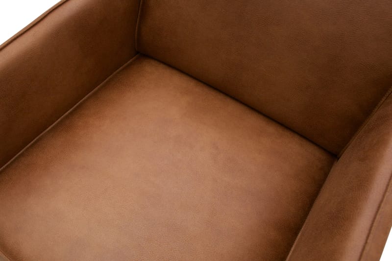 Statement Skinnfåtölj - Cognac - Möbler - Stolar & fåtöljer - Fåtölj