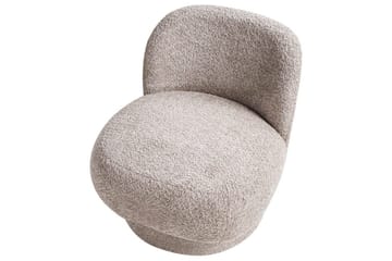 Svängbar fåtölj Aylo - Beige - Möbler - Stolar & fåtöljer - Fåtölj - Fåtölj utan armstöd