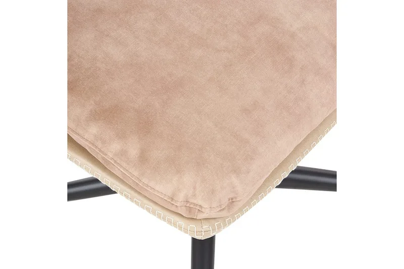 Svängbar fåtölj Eide - Beige, svart - Möbler - Stolar & fåtöljer - Fåtölj - Fåtölj utan armstöd