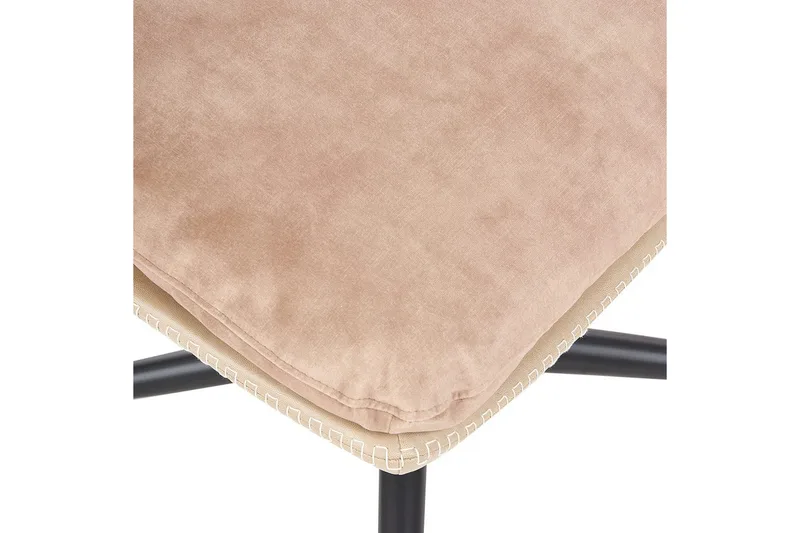 Svängbar fåtölj Eide - Beige, svart - Möbler - Stolar & fåtöljer - Fåtölj - Fåtölj utan armstöd