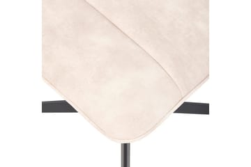 Svängbar fåtölj Lia - Beige, svart - Möbler - Stolar & fåtöljer - Fåtölj - Fåtölj utan armstöd