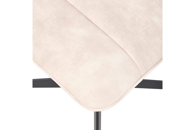 Svängbar fåtölj Lia - Beige, svart - Möbler - Stolar & fåtöljer - Fåtölj - Fåtölj utan armstöd