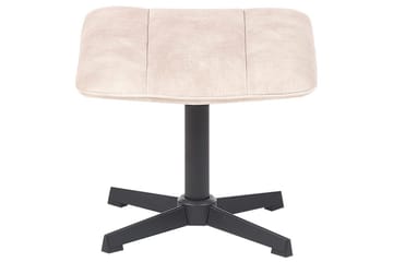 Svängbar fåtölj Lia - Beige, svart - Möbler - Stolar & fåtöljer - Fåtölj - Fåtölj utan armstöd