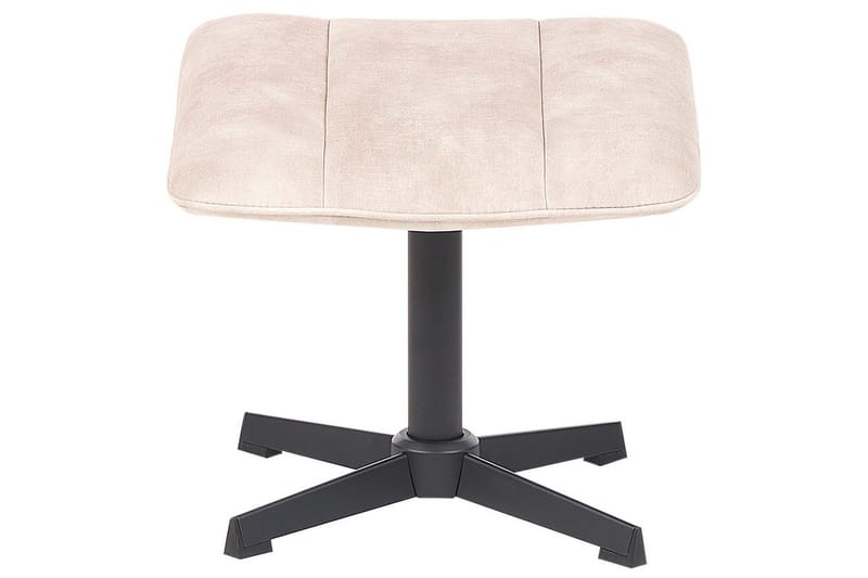 Svängbar fåtölj Lia - Beige, svart - Möbler - Stolar & fåtöljer - Fåtölj - Fåtölj utan armstöd