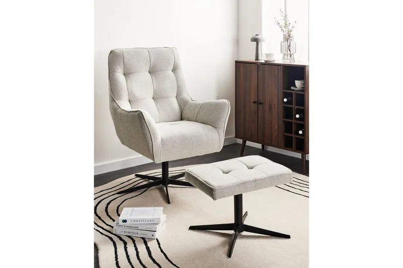 Svängbar fåtölj Molle ll - Möbler - Stolar & fåtöljer - Fåtölj - Öronlappsfåtölj