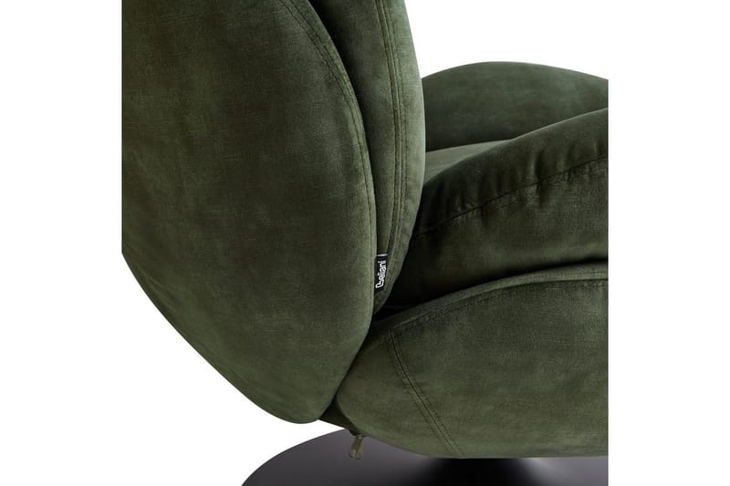 Svängbar fåtölj Nolvik - Grön, Svart - Möbler - Stolar & fåtöljer - Fåtölj - Fåtölj utan armstöd