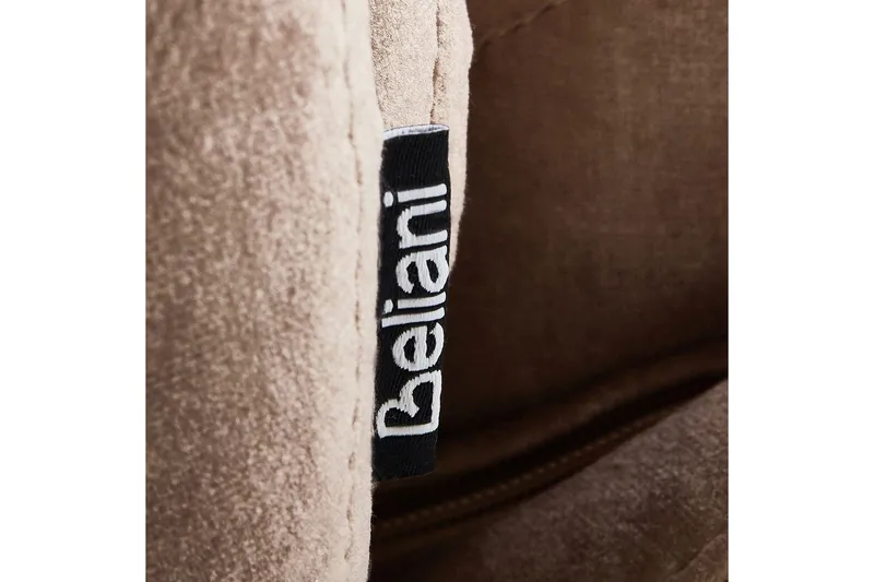 Svängbar fåtölj Nolvik - Sandbeige, svart - Möbler - Stolar & fåtöljer - Fåtölj - Fåtölj utan armstöd