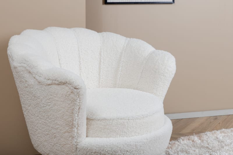 Teddy Fåtölj Calais - Vit - Möbler - Stolar & fåtöljer - Fåtölj