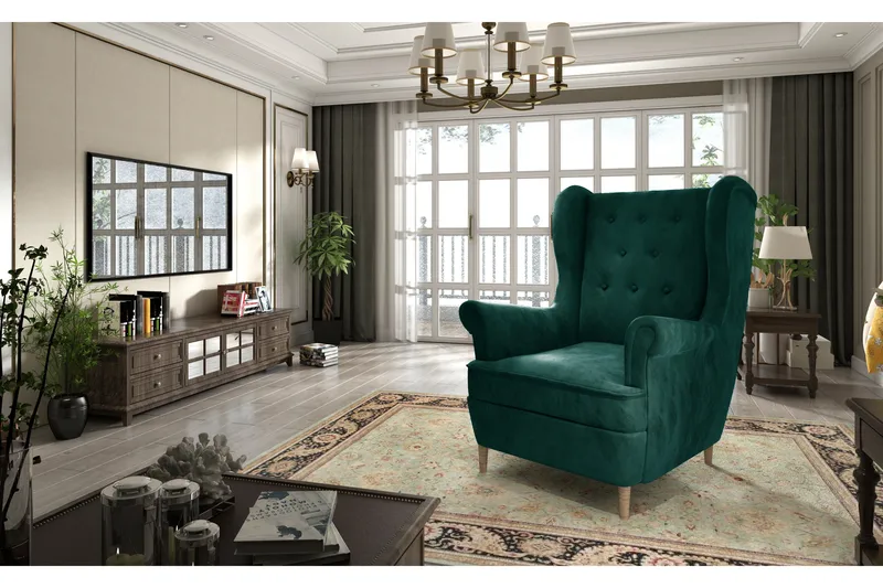 Tiny Fåtölj - Grön - Möbler - Stolar & fåtöljer - Fåtölj