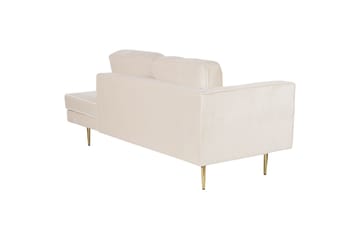 Topo Schäslong 171 cm Vänster - Beige/Guld - Möbler - Stolar & fåtöljer - Fåtölj - Schäslongfåtölj & divanfåtölj