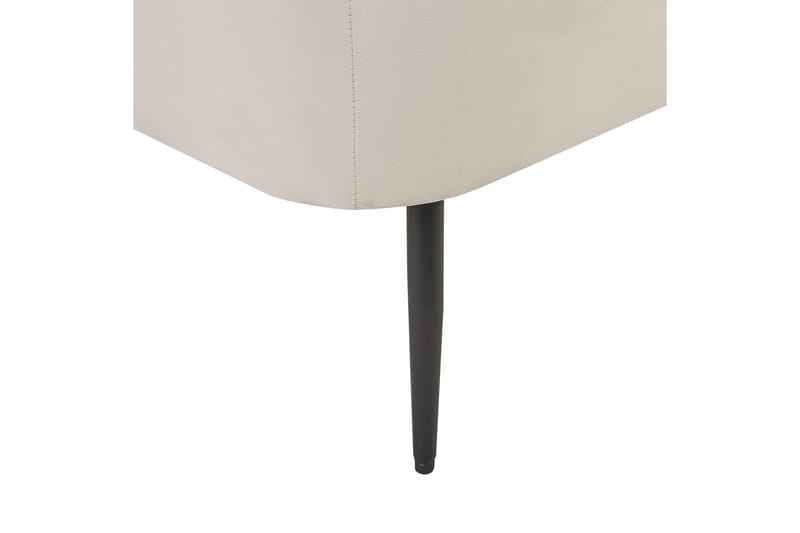 Toshio Schäslong 76 cm Vänster - Vit/Orange - Möbler - Stolar & fåtöljer - Fåtölj - Schäslongfåtölj & divanfåtölj