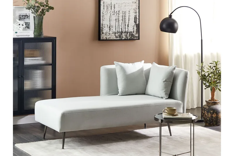 Toyoko Schäslong 156 cm Höger - Svart/Grön - Möbler - Stolar & fåtöljer - Fåtölj - Schäslongfåtölj & divanfåtölj