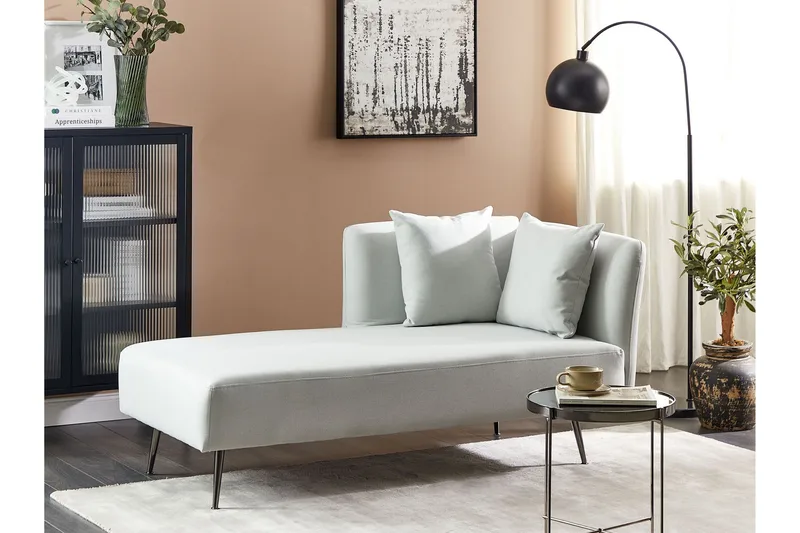 Toyoko Schäslong 156 cm Höger - Svart/Grön - Möbler - Stolar & fåtöljer - Fåtölj - Schäslongfåtölj & divanfåtölj