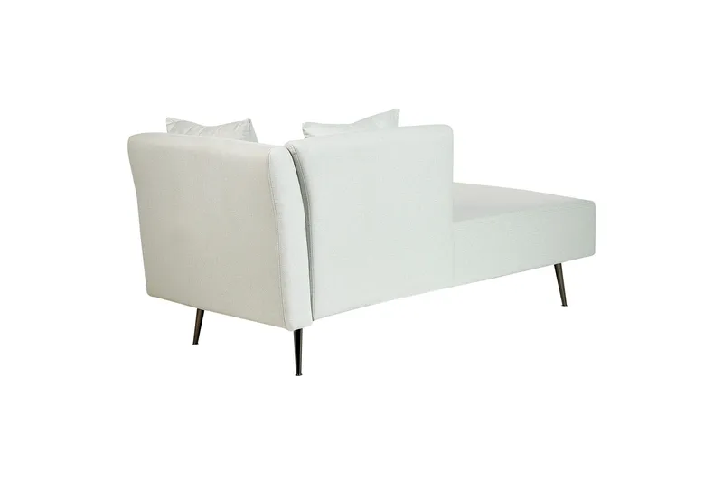 Toyoko Schäslong 156 cm Höger - Svart/Grön - Möbler - Stolar & fåtöljer - Fåtölj - Schäslongfåtölj & divanfåtölj