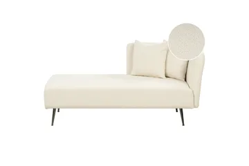 Toyoko Schäslong 156 cm Höger - Svart/Vit - Möbler - Stolar & fåtöljer - Fåtölj - Schäslongfåtölj & divanfåtölj