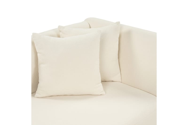 Toyoko Schäslong 156 cm Höger - Svart/Vit - Möbler - Stolar & fåtöljer - Fåtölj - Schäslongfåtölj & divanfåtölj