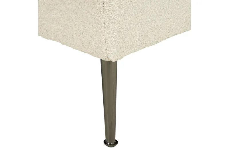 Toyoko Schäslong 156 cm Vänster - Svart/Vit - Möbler - Stolar & fåtöljer - Fåtölj - Schäslongfåtölj & divanfåtölj