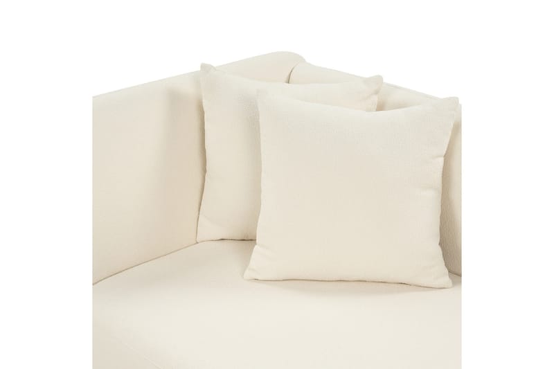 Toyoko Schäslong 156 cm Vänster - Svart/Vit - Möbler - Stolar & fåtöljer - Fåtölj - Schäslongfåtölj & divanfåtölj