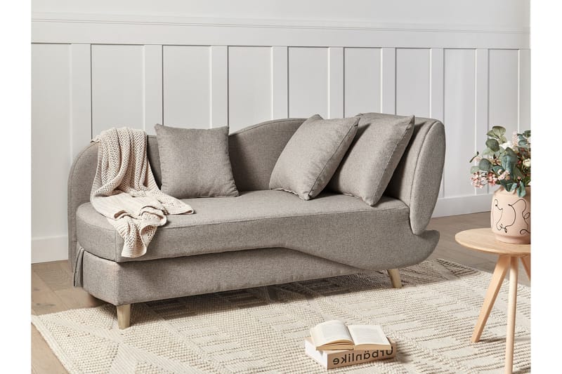 Trehan Schäslong 157 cm Höger - Brun - Möbler - Stolar & fåtöljer - Fåtölj - Schäslongfåtölj & divanfåtölj