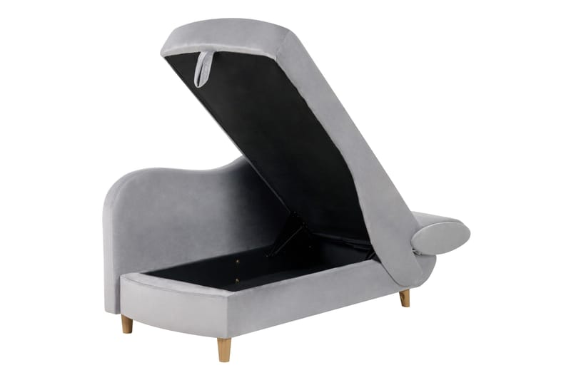 Trehan Schäslong 157 cm Höger - Grå - Möbler - Stolar & fåtöljer - Fåtölj - Schäslongfåtölj & divanfåtölj