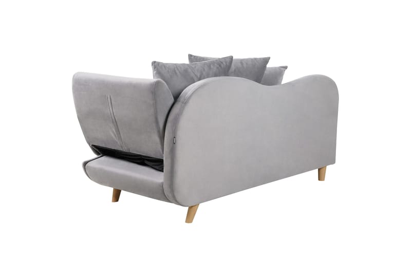 Trehan Schäslong 157 cm Höger - Grå - Möbler - Stolar & fåtöljer - Fåtölj - Schäslongfåtölj & divanfåtölj