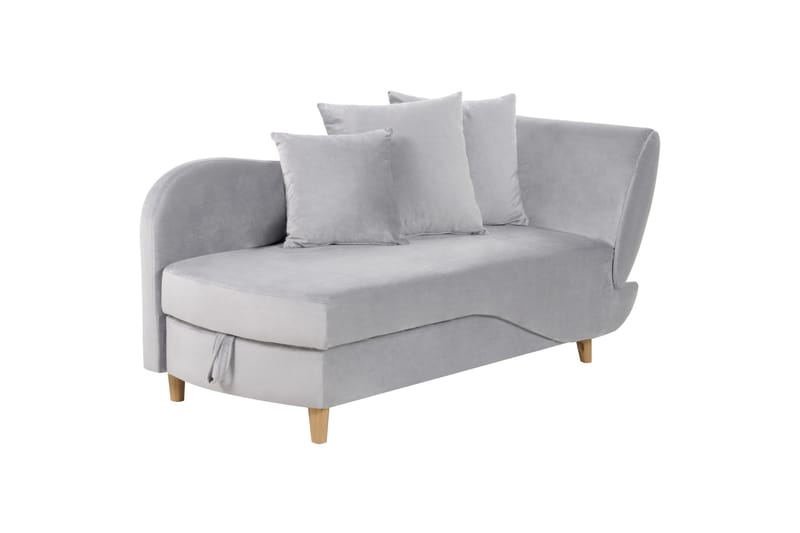 Trehan Schäslong 157 cm Höger - Grå - Möbler - Stolar & fåtöljer - Fåtölj - Schäslongfåtölj & divanfåtölj