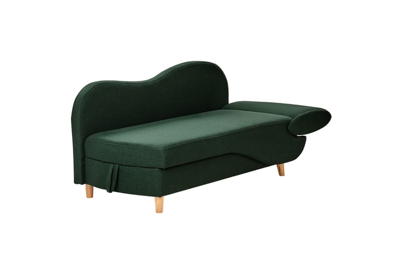 Trehan Schäslong 157 cm Höger - Grön - Möbler - Stolar & fåtöljer - Fåtölj - Schäslongfåtölj & divanfåtölj