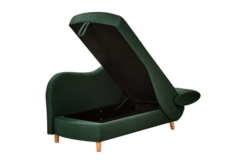 Trehan Schäslong 157 cm Höger - Grön - Möbler - Stolar & fåtöljer - Fåtölj - Schäslongfåtölj & divanfåtölj