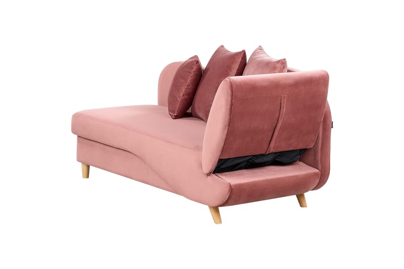 Trehan Schäslong 157 cm Höger - Rosa - Möbler - Stolar & fåtöljer - Fåtölj - Schäslongfåtölj & divanfåtölj