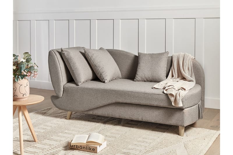 Trehan Schäslong 157 cm Vänster - Brun - Möbler - Stolar & fåtöljer - Fåtölj - Schäslongfåtölj & divanfåtölj