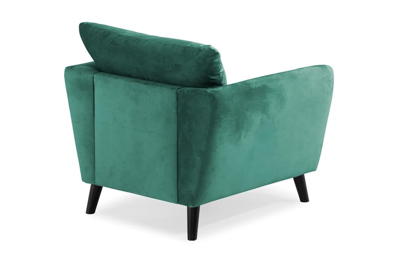 Trend Fåtölj - Grön Sammet - Möbler - Stolar & fåtöljer - Fåtölj