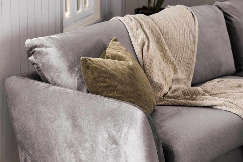 Trend Fåtölj - Mörkgrå Sammet - Möbler - Stolar & fåtöljer - Fåtölj