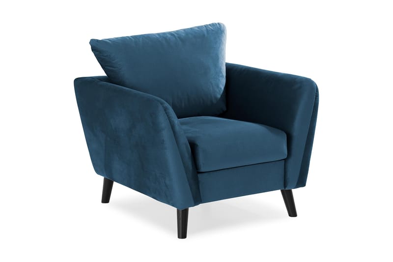 Trend Fåtölj - Midnattsblå Sammet - Möbler - Stolar & fåtöljer - Fåtölj