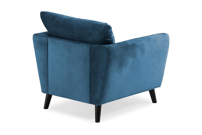 Trend Fåtölj - Midnattsblå Sammet - Möbler - Stolar & fåtöljer - Fåtölj