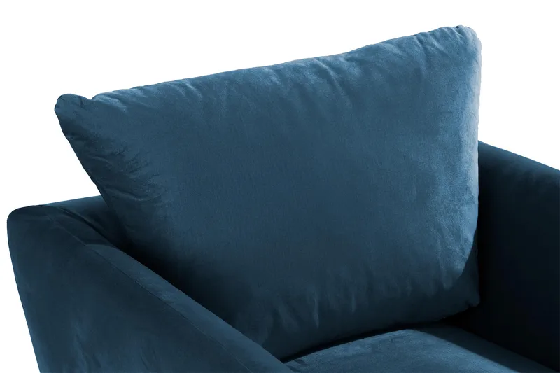 Trend Fåtölj - Midnattsblå Sammet - Möbler - Stolar & fåtöljer - Fåtölj