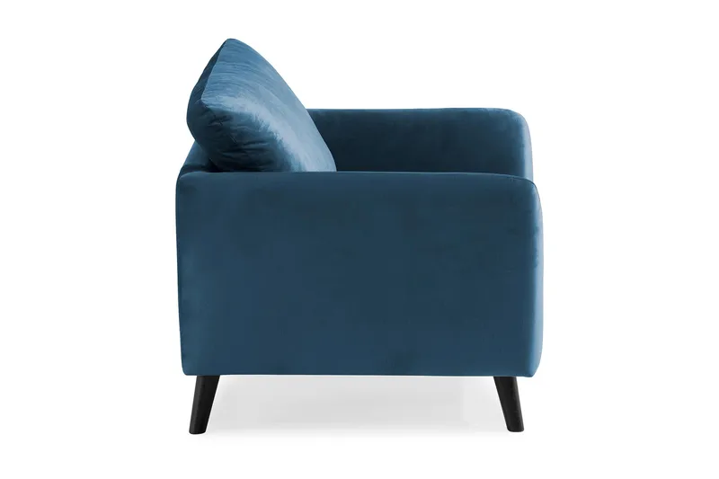 Trend Fåtölj - Midnattsblå Sammet - Möbler - Stolar & fåtöljer - Fåtölj