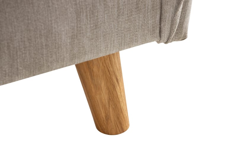 Trend Lyx Fåtölj - Beige/Ek - Möbler - Stolar & fåtöljer - Fåtölj