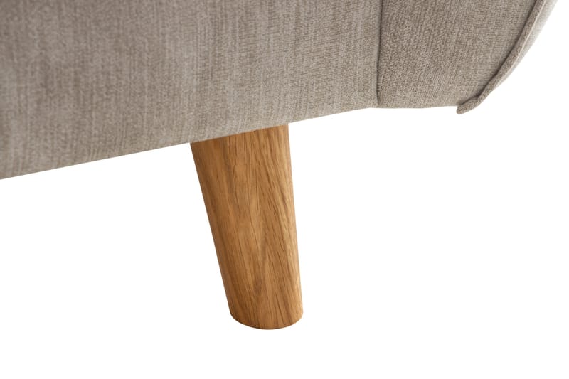 Trend Lyx Fåtölj - Beige/Ek - Möbler - Stolar & fåtöljer - Fåtölj