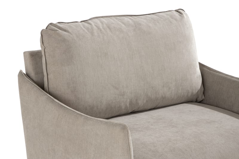 Trend Lyx Fåtölj - Beige/Svart - Möbler - Stolar & fåtöljer - Fåtölj