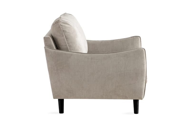 Trend Lyx Fåtölj - Beige/Svart - Möbler - Stolar & fåtöljer - Fåtölj
